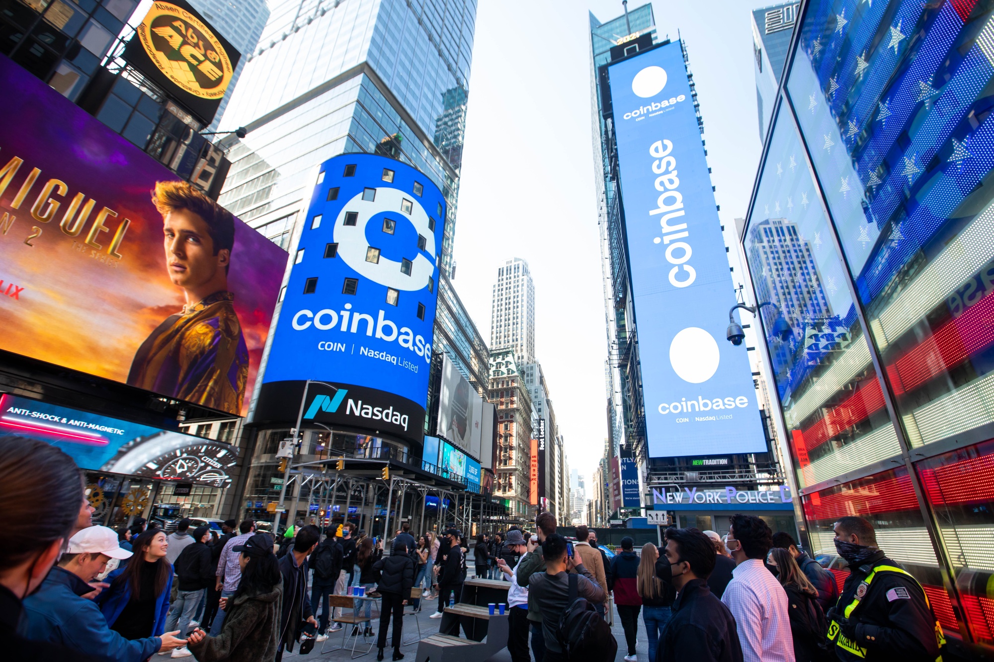 Coinbase's Stock Rally Looks Overheated — The Information