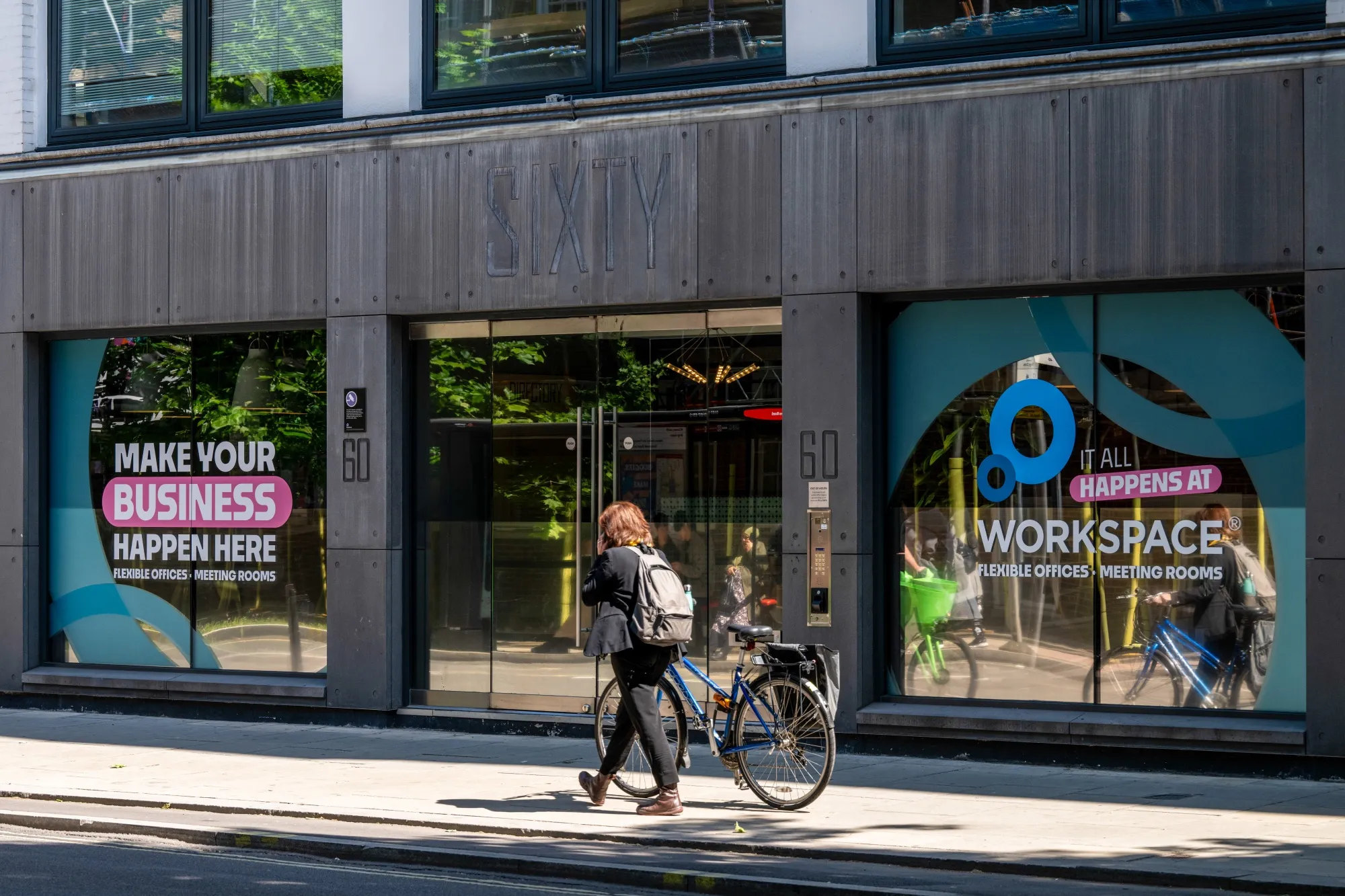 A Workspace Group Plc flexible offices and meeting rooms location in London.