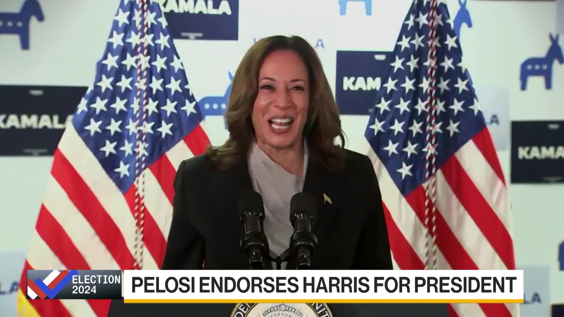 Watch Harris Has Enough Delegates To Clinch Nomination For President ...