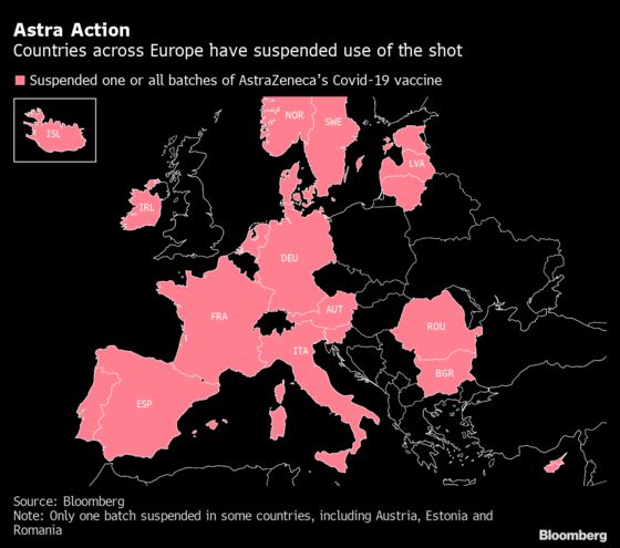 Europe Braces for Astra Vaccine Decision After Suspension Fiasco