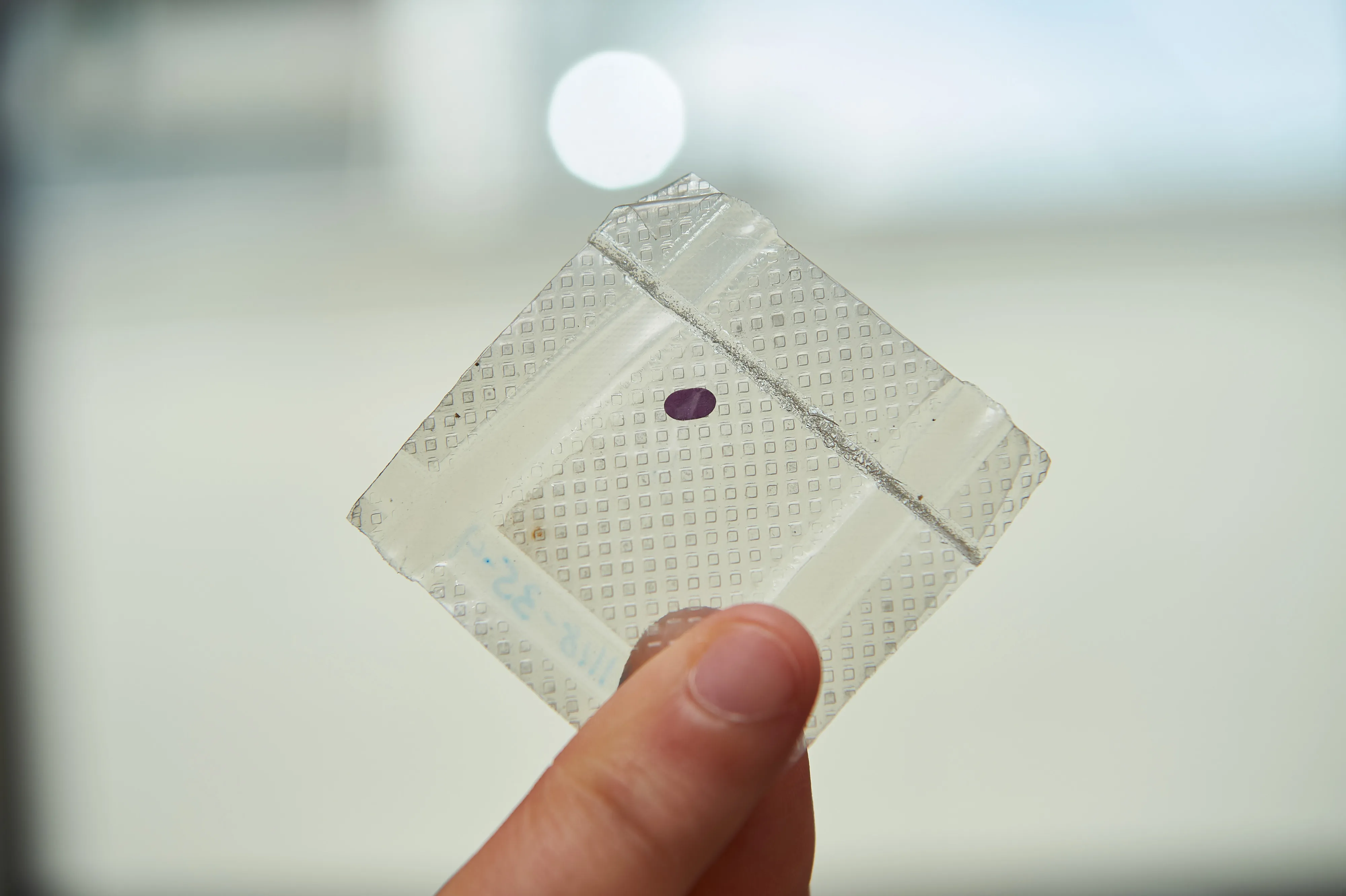 An artificial retina implant, developed by LambdaVision.