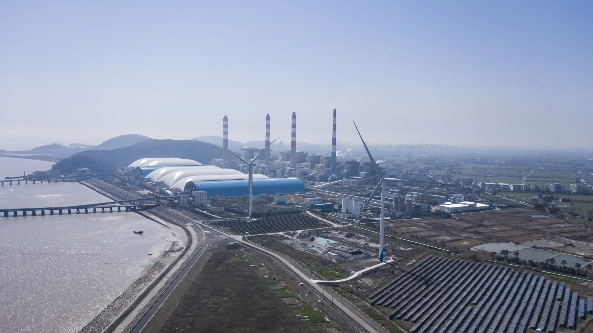Coal is being displaced in the power sector thanks to a huge surge in wind and solar additions last year.