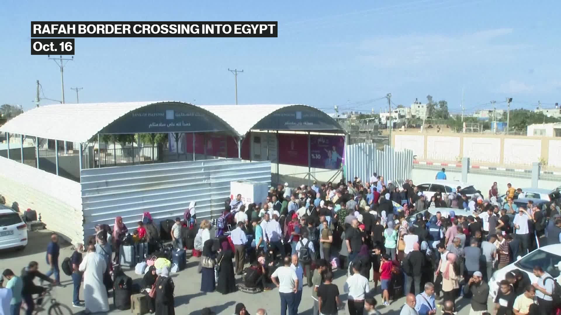 Watch Rafah Crossing From Gaza To Egypt Still Closed - Bloomberg