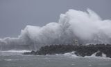 Typhoon No.7 (Lan) approaches main island of Japan