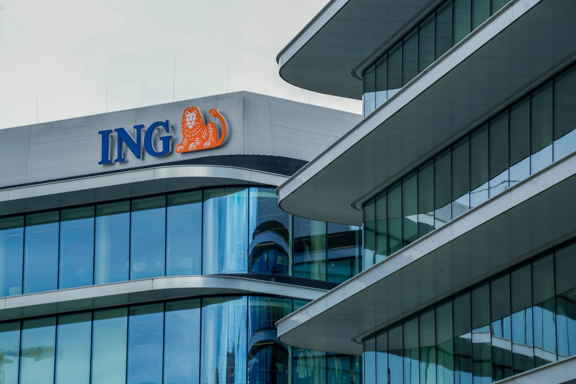 The headquarters of ING Groep NV in Amsterdam