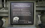 A bronze plaque on William Brown Street, near the city's Central Library and World Museum.