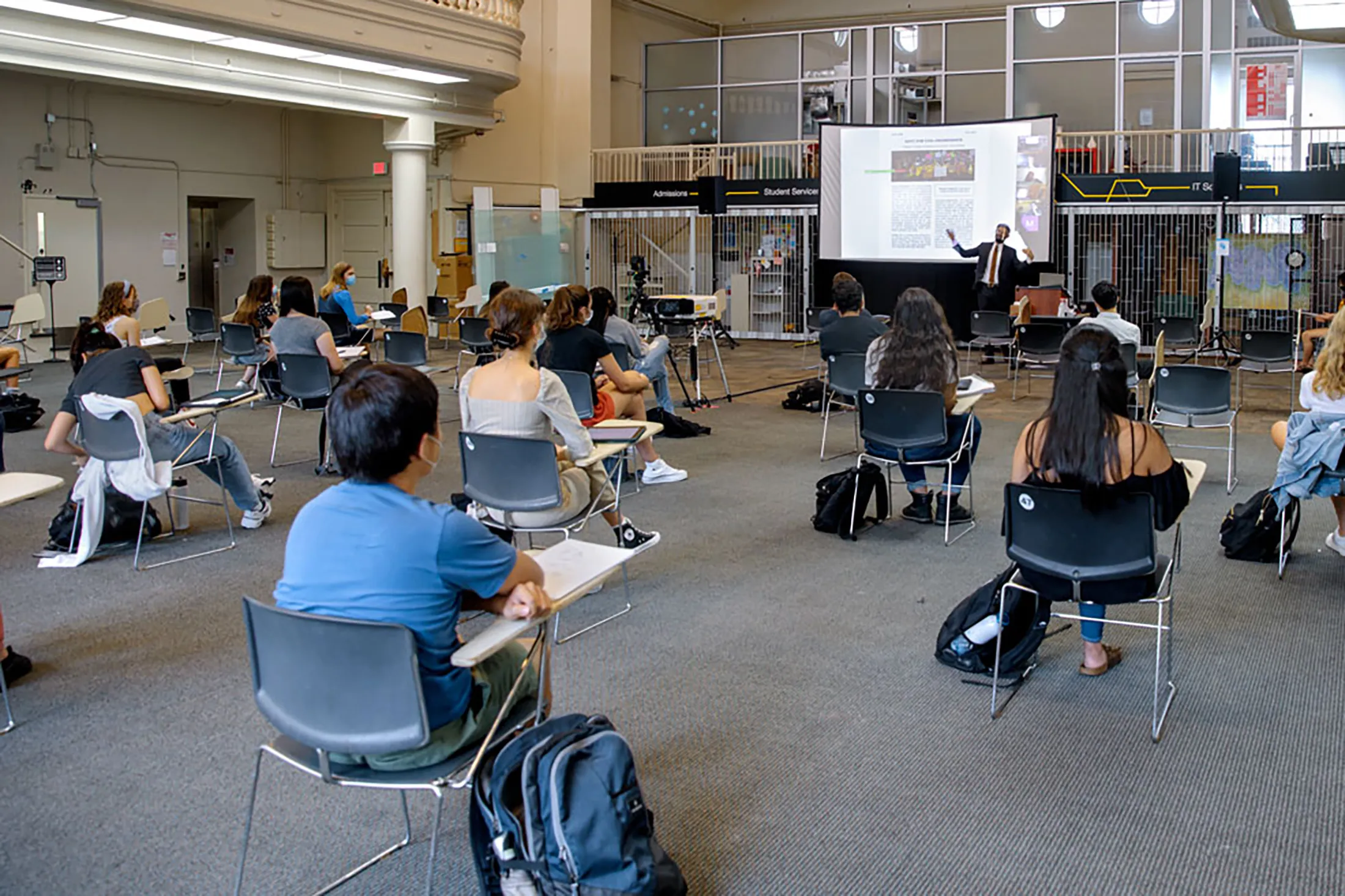 Cornell University reopened this fall, bringing thousands of students back to its campus.