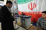 Iranians vote in key elections for Parliament and the Assembly of Experts in Tehran on Feb. 26.
