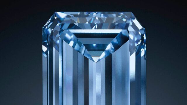 biggest blue diamond