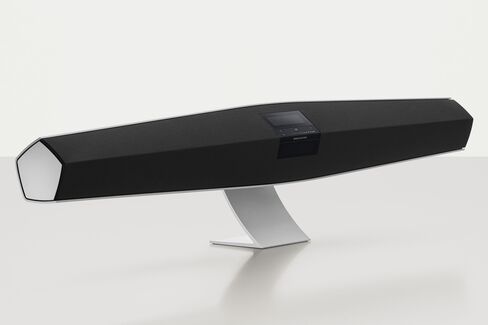 The BeoSound 35 is Bang & Olufsen's latest, an all-in-one speaker for streaming music.