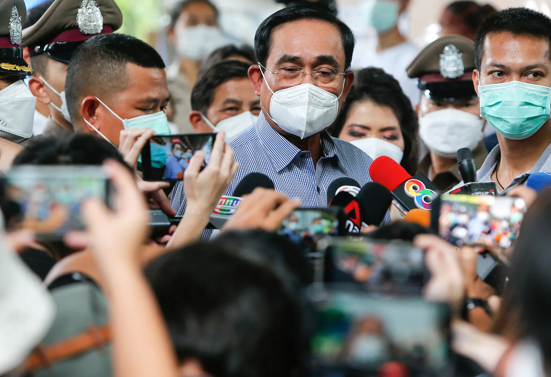 Prayuth Chan O-Cha in May.
