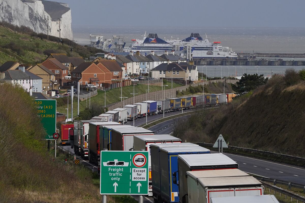 Traffic Chaos At Port Of Dover Eases Slightly Though Delays Likely To traffic-chaos-at-port-of-dover-eases-slightly-though-delays-likely-to