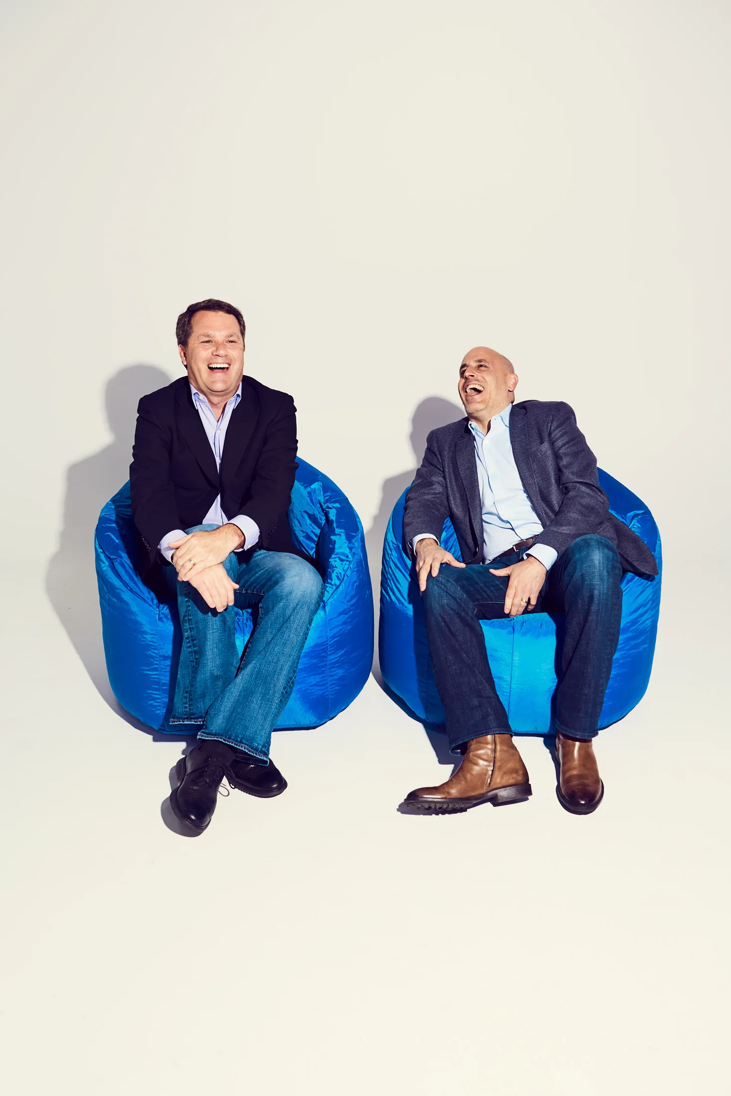 Wal-Mart CEO Doug McMillon and Jet.com founder Marc Lore.
