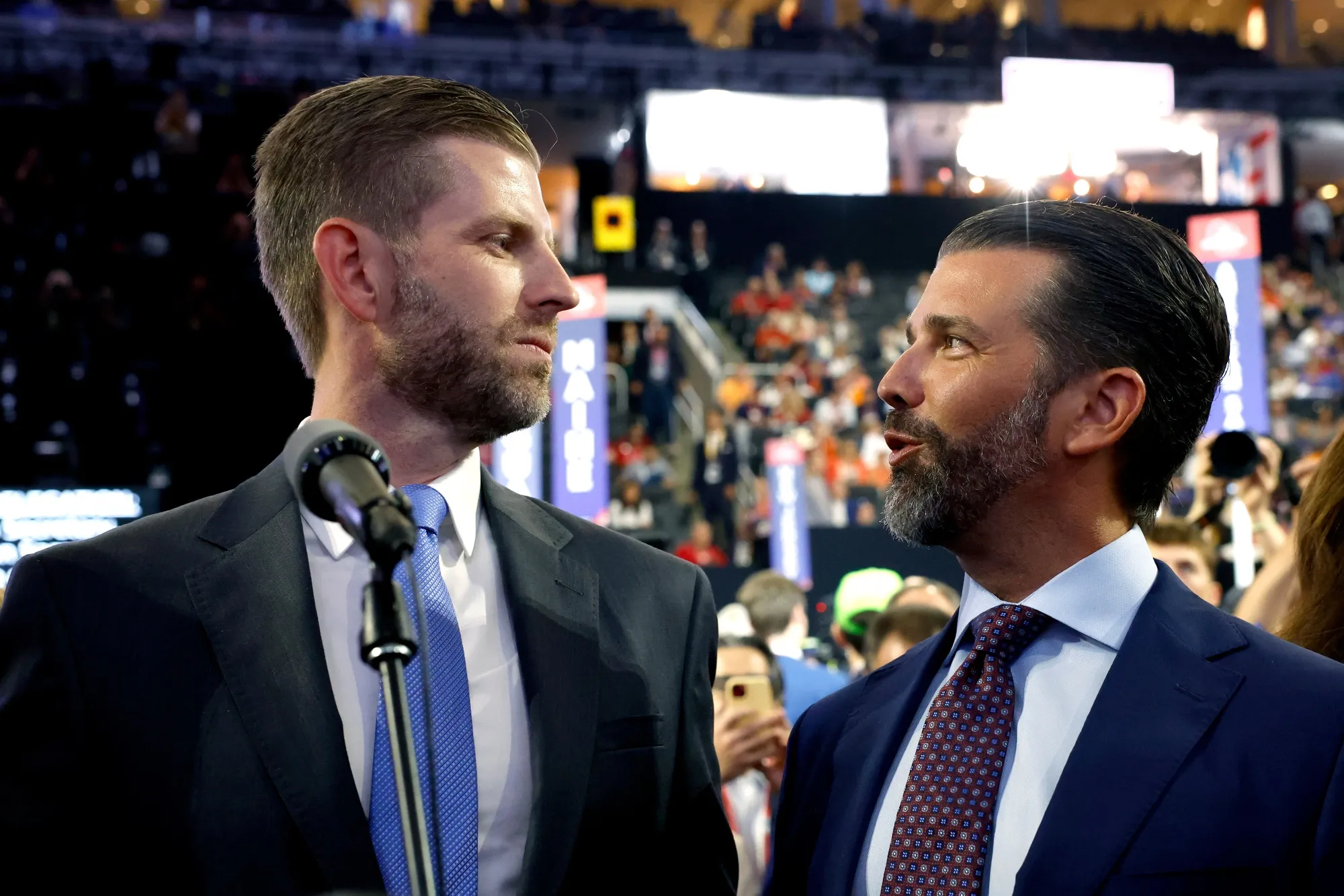 Eric Trump&nbsp;and&nbsp;Donald Trump Jr.