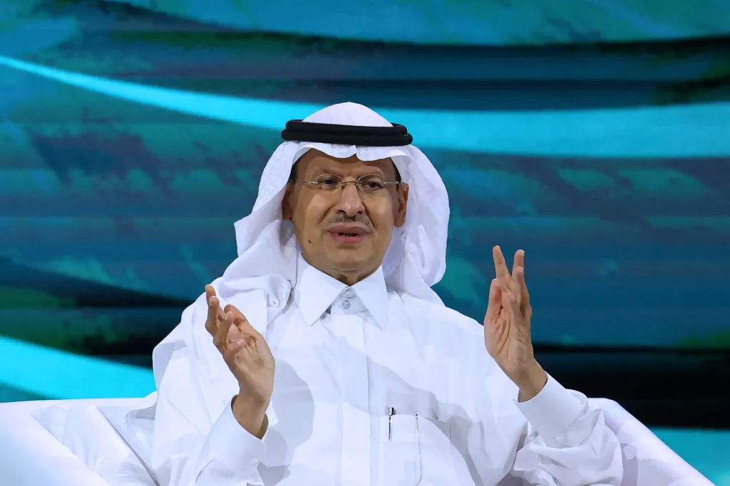 Prince Abdulaziz bin Salman al-Saud in Riyadh, on June 11.