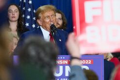 Donald Trump Holds Rally In Wisconsin
