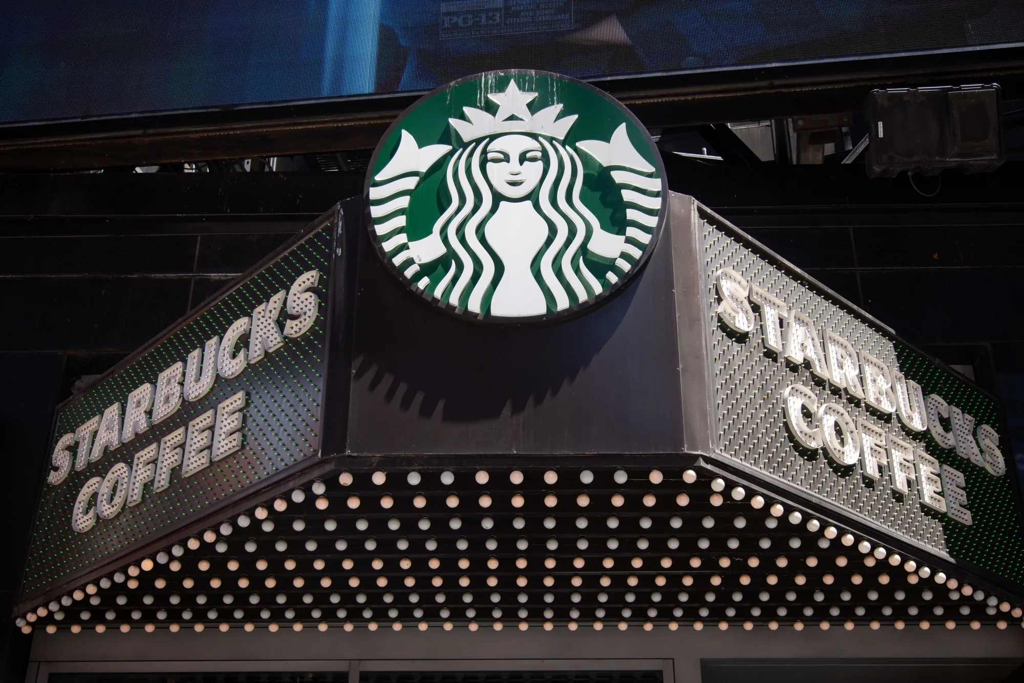 A Starbucks store in New York.