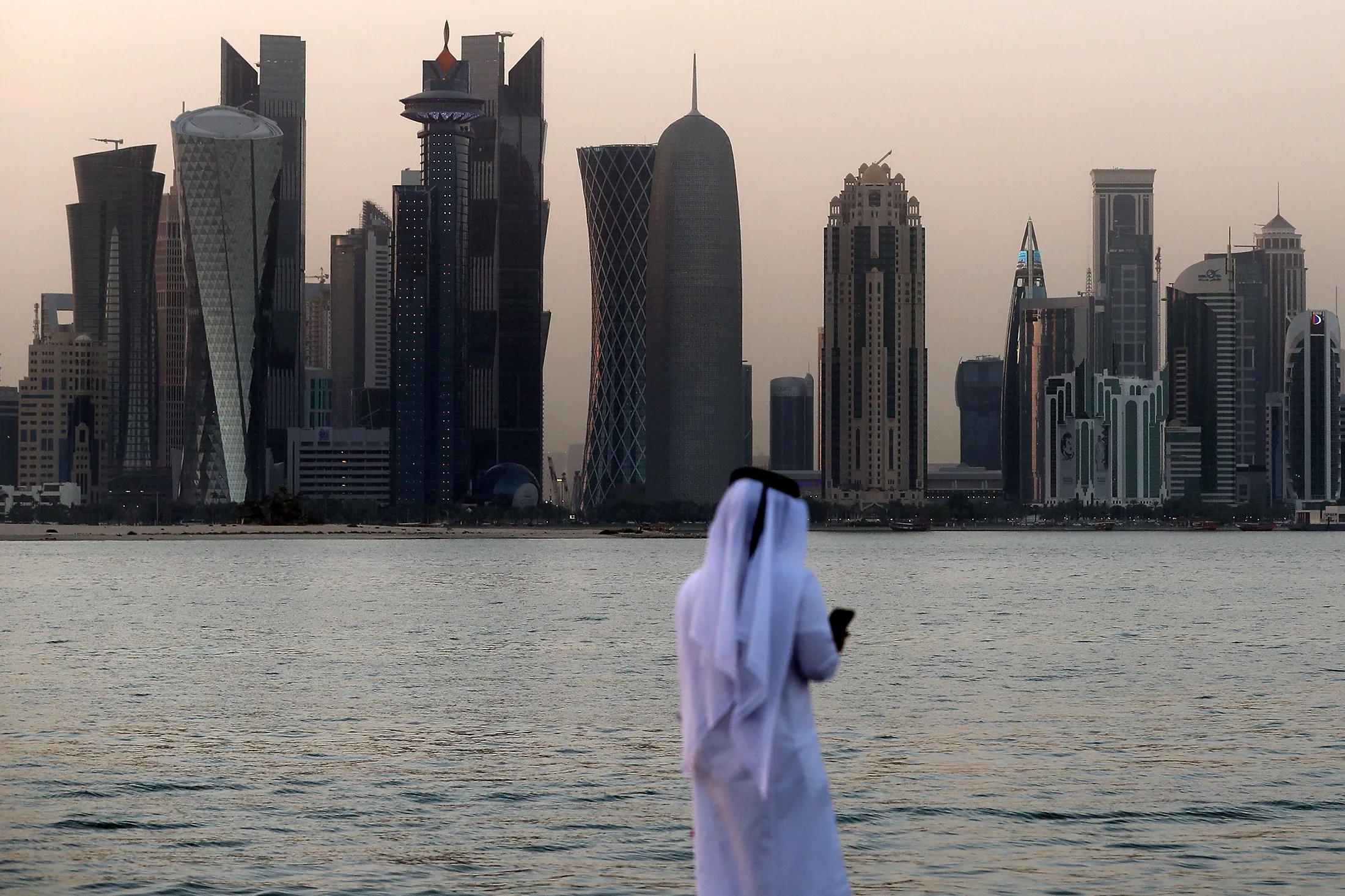 TOPSHOT-QATAR-SAUDI-DIPLOMACY