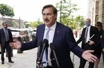 Mike Lindell outside&nbsp;federal court in Washington, on&nbsp;June 24, 2021.