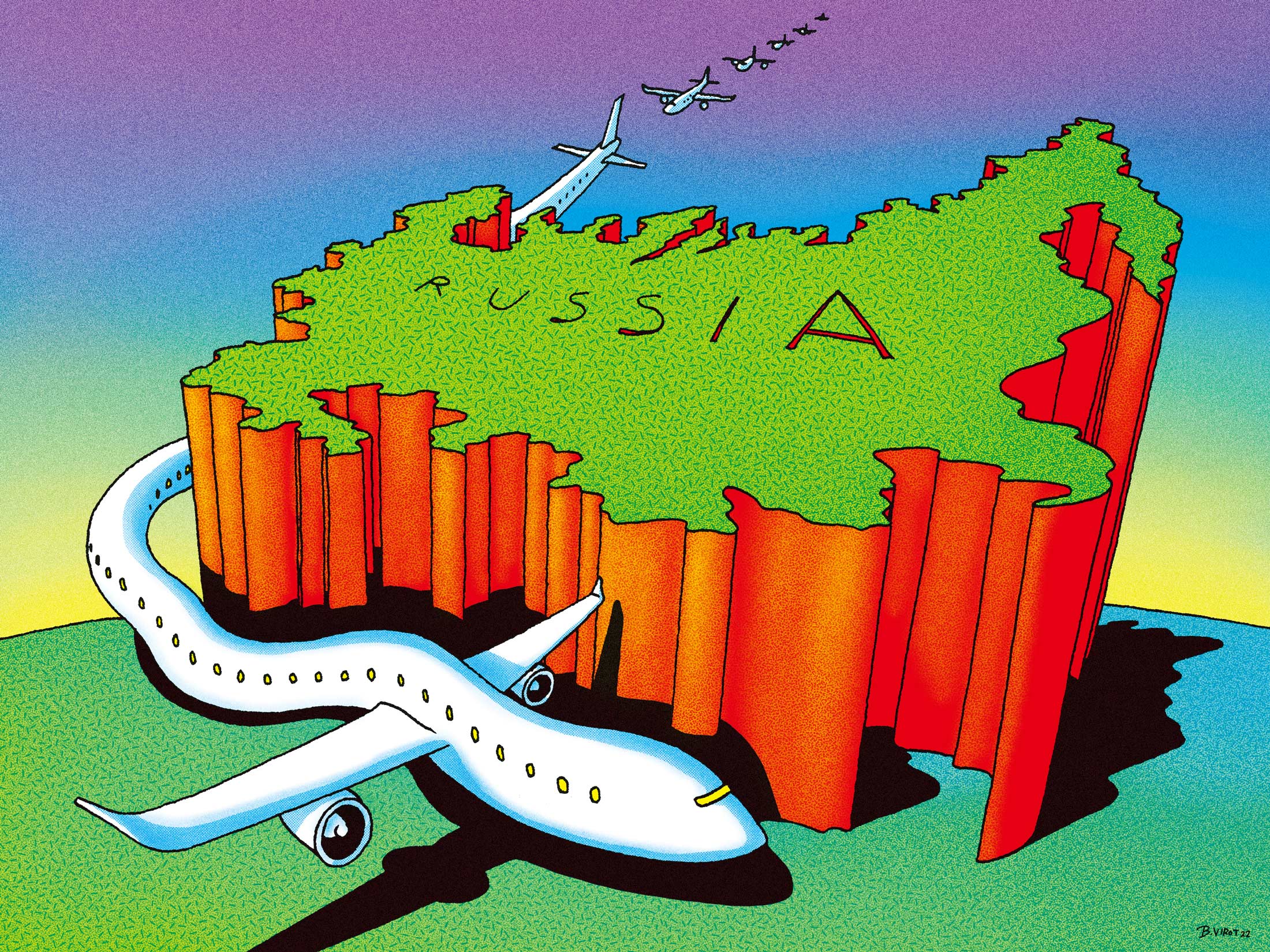 Flights To Asia Post Covid Forced To Avoid Russian Airspace Bloomberg