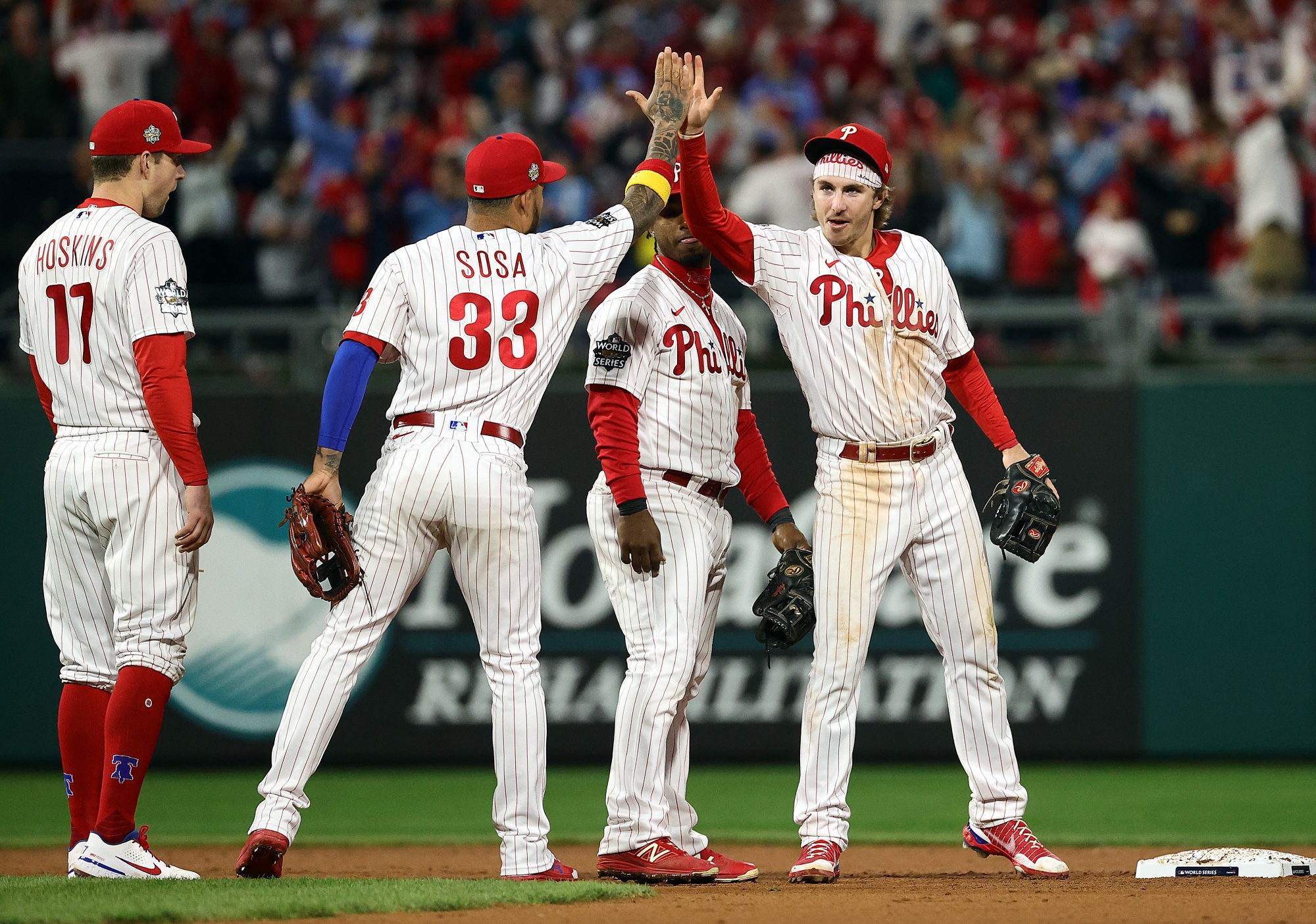 Castellanos hits 2 homers again, powers Phillies past Braves 3-1 and into  2nd straight NLCS