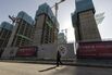 Construction in Qinghai as China Tells Bankers to Shore Up Property Market 