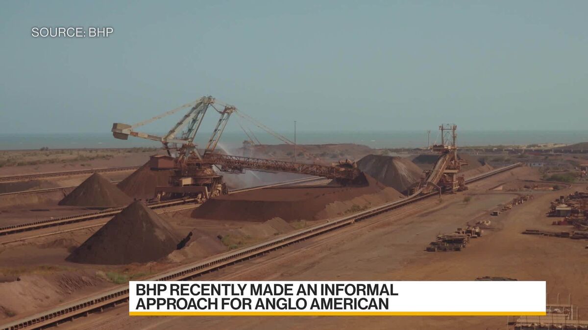 BHP Approaches Rival Miner Anglo American About Takeover