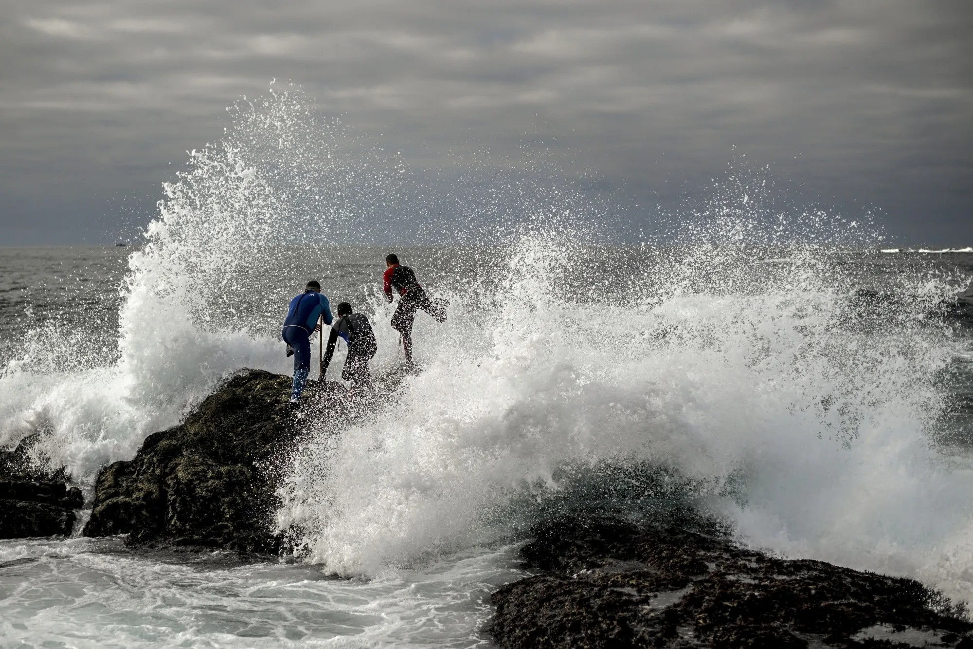 Traditional Galician Barnacle Collecting