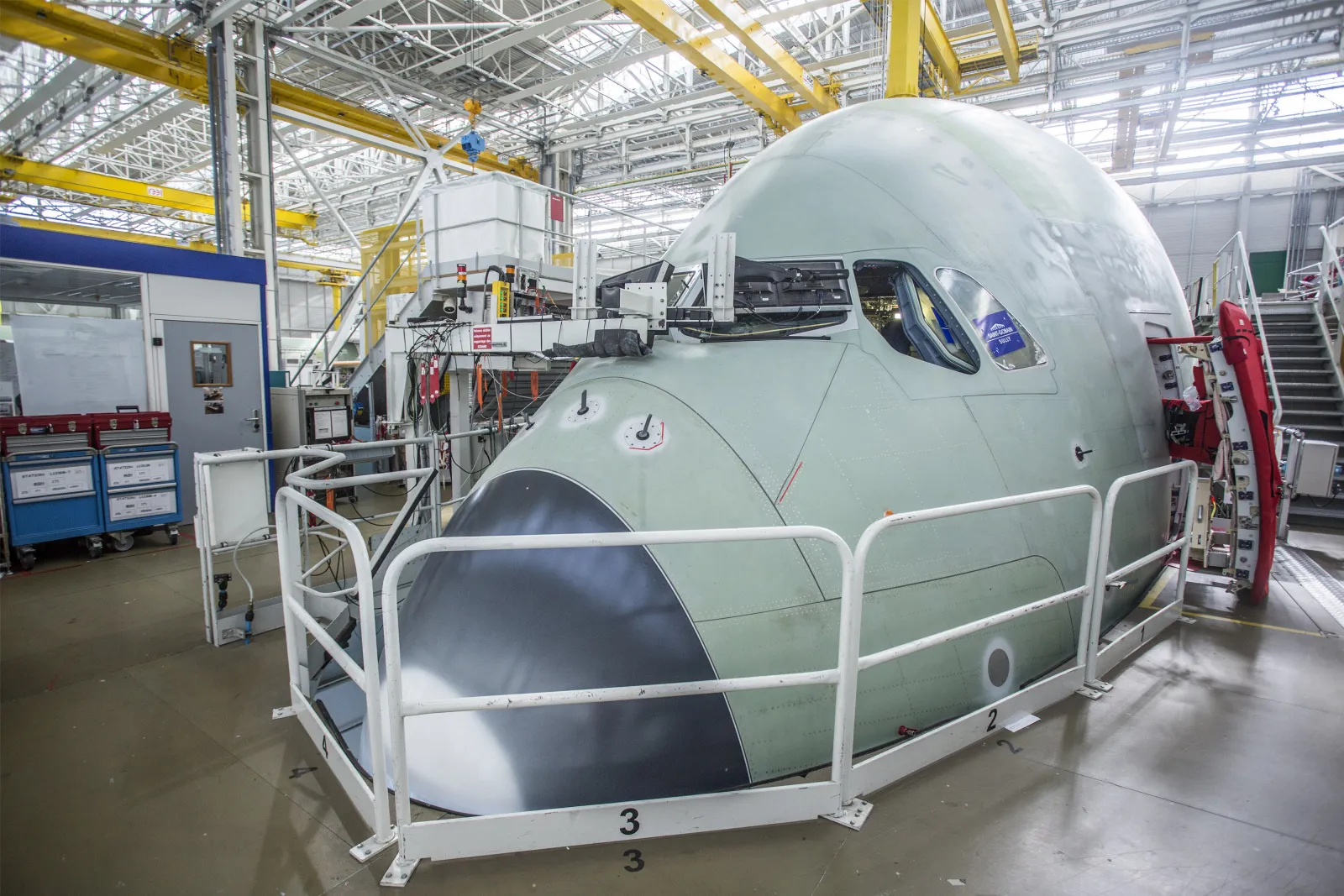 Manufacturing Operations At The Airbus Group NV Factory