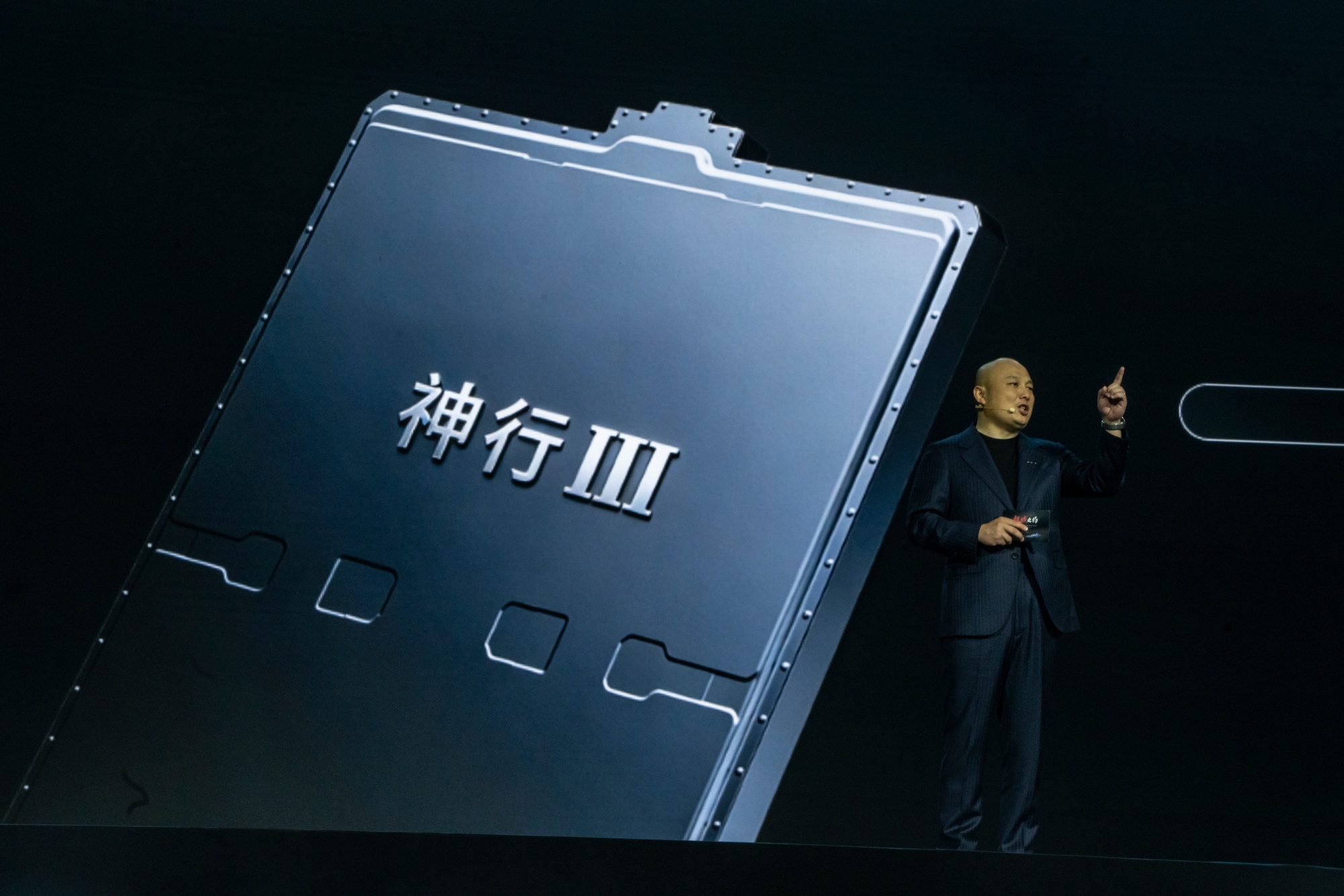 Gao Huan, chief technology officer of Contemporary Amperex Technology Co. Ltd. (CATL), at the Tech Day in Beijing, China, on Tuesday, April 21, 2026. China’s technology and battery stocks have been on a blistering rally, with the ChiNext Index up 87% over the past year and recently reaching an 11-year high. Photographer: Qilai Shen/Bloomberg