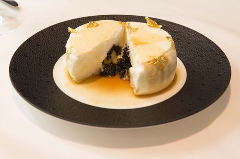 A look inside the $2,500 dish.