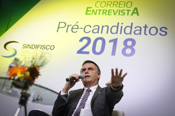 Far-Right Jair Bolsonaro Edges Ahead in Brazil Opinion Poll