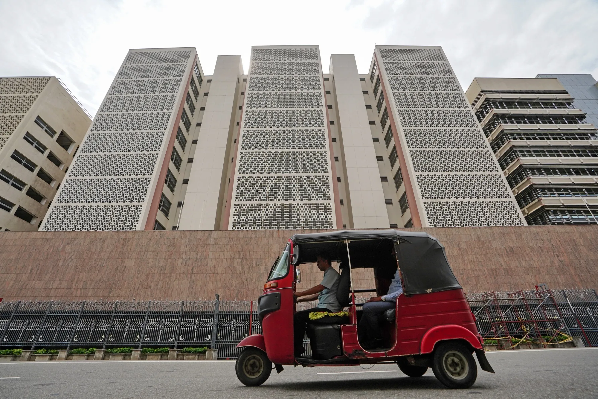 Central Bank of Sri Lanka headquarters in Colombo.
