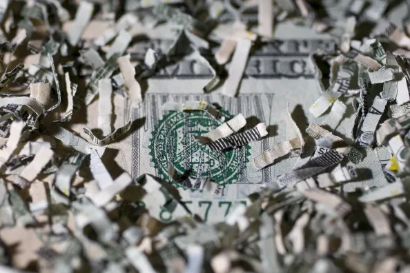 Bond coupon payments not worth as much.
