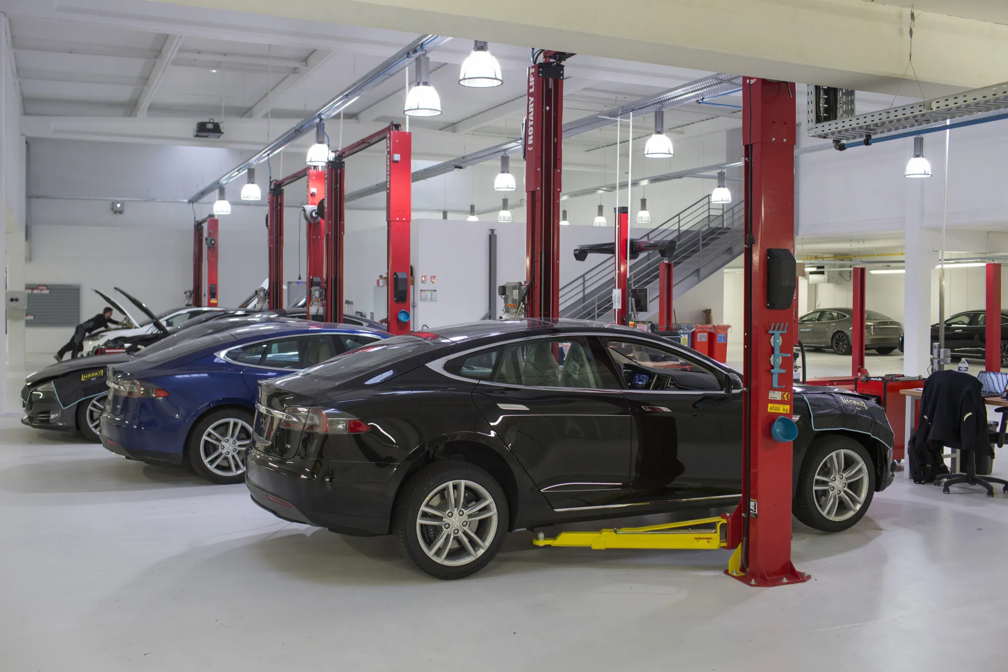 Inside A Tesla Motors Inc. Showroom As  Electric Automaker Pushes For Positive Cash-flow