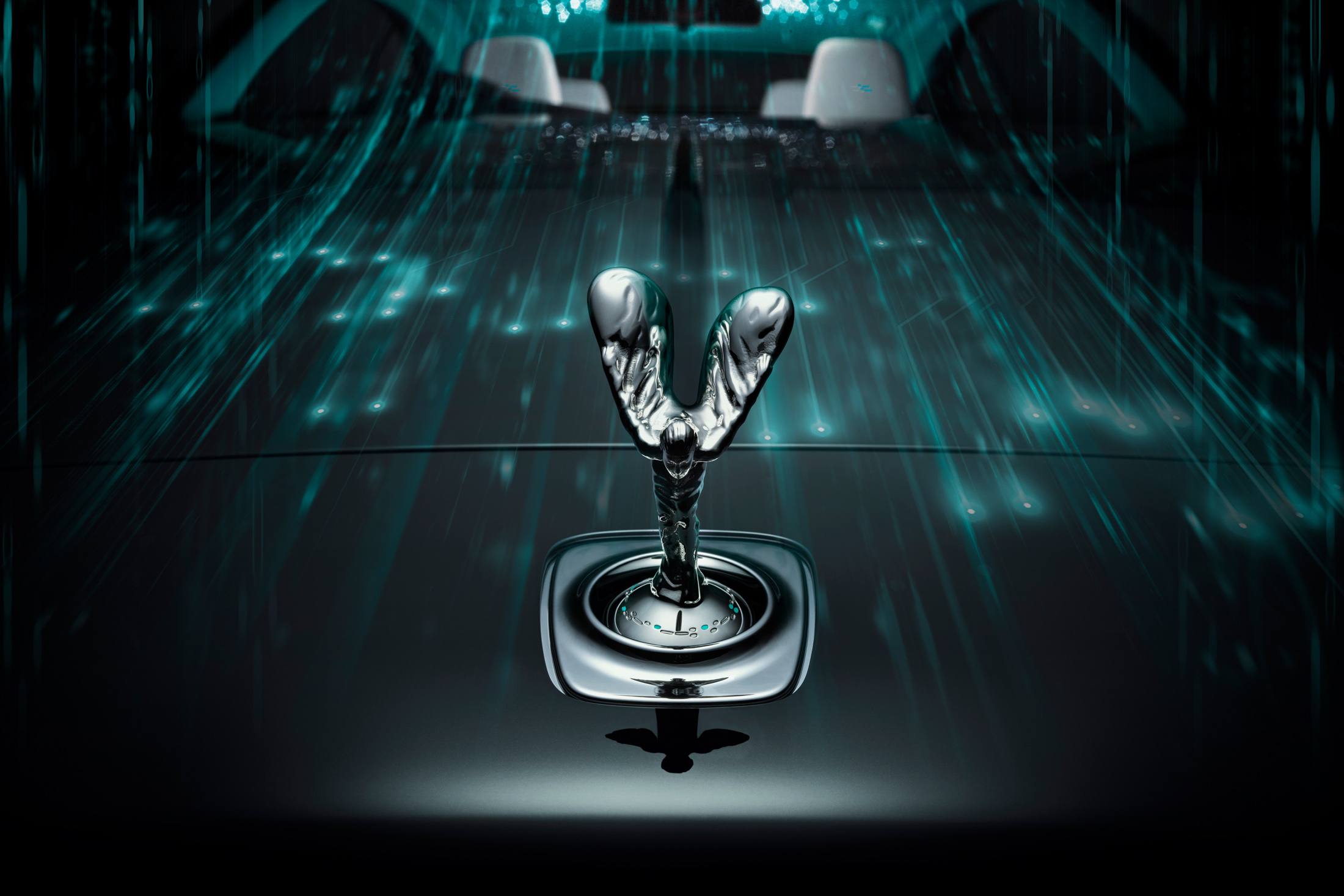 History Of The Rolls Royce Logo Desktop Background