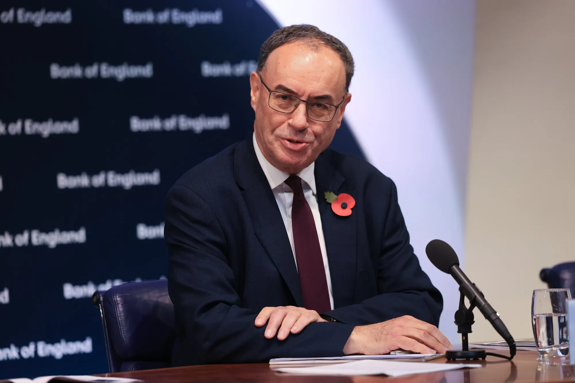 Andrew Bailey, governor of the Bank of England.