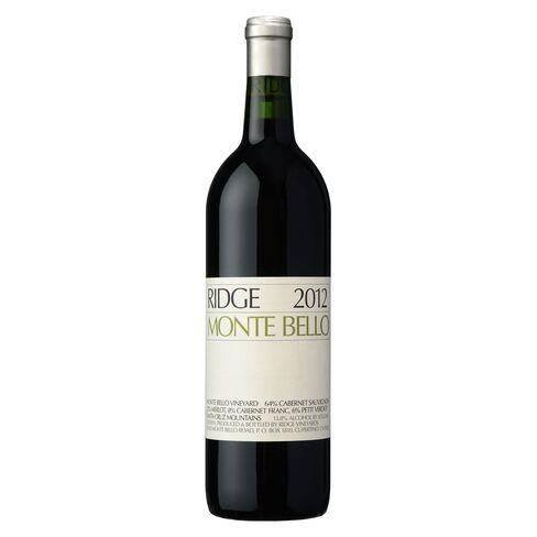 2012 Ridge Vineyards Monte Bello