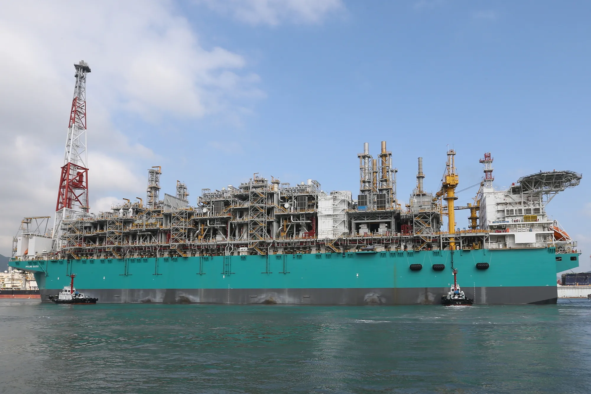 The PFLNG Satu. Source: Petroliam Nasional Bhd.
