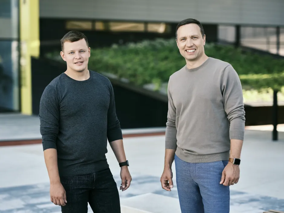 Productboard CTO Daniel Hejl and CEO Hubert Palan