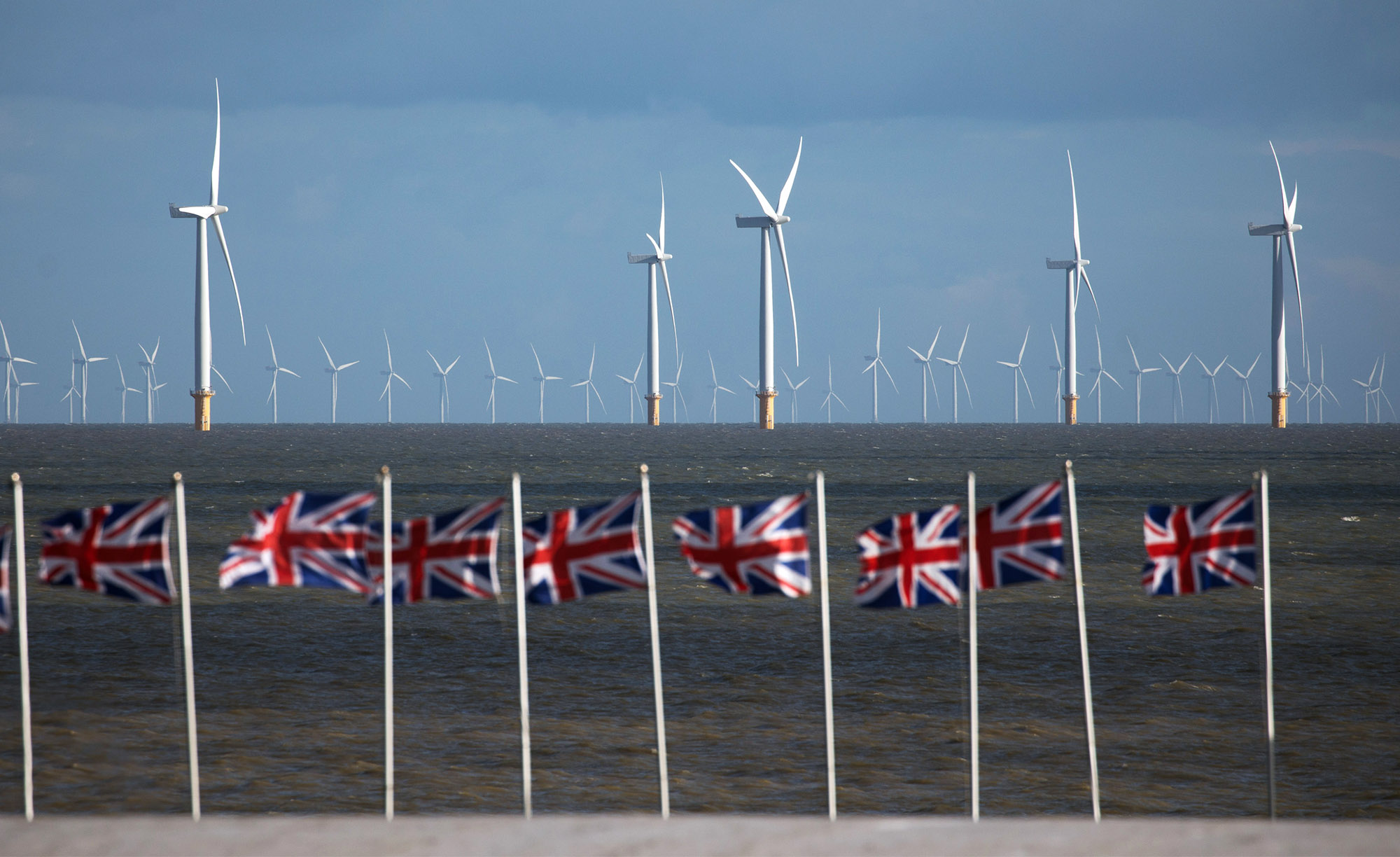 Wind Turbines As Green Investment Backed To Cure U.K.s Covid Downturn