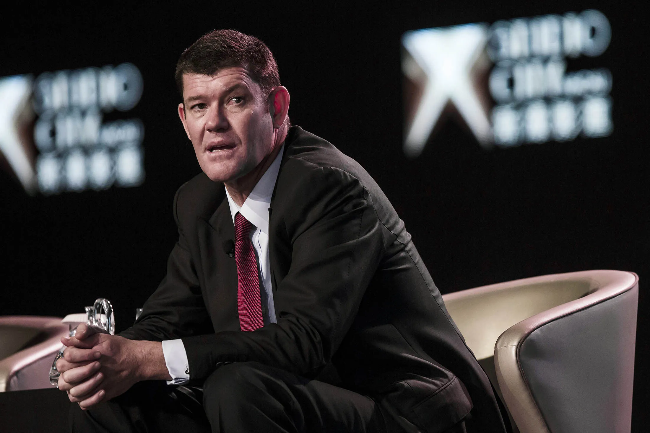 Billionaire James Packer.
