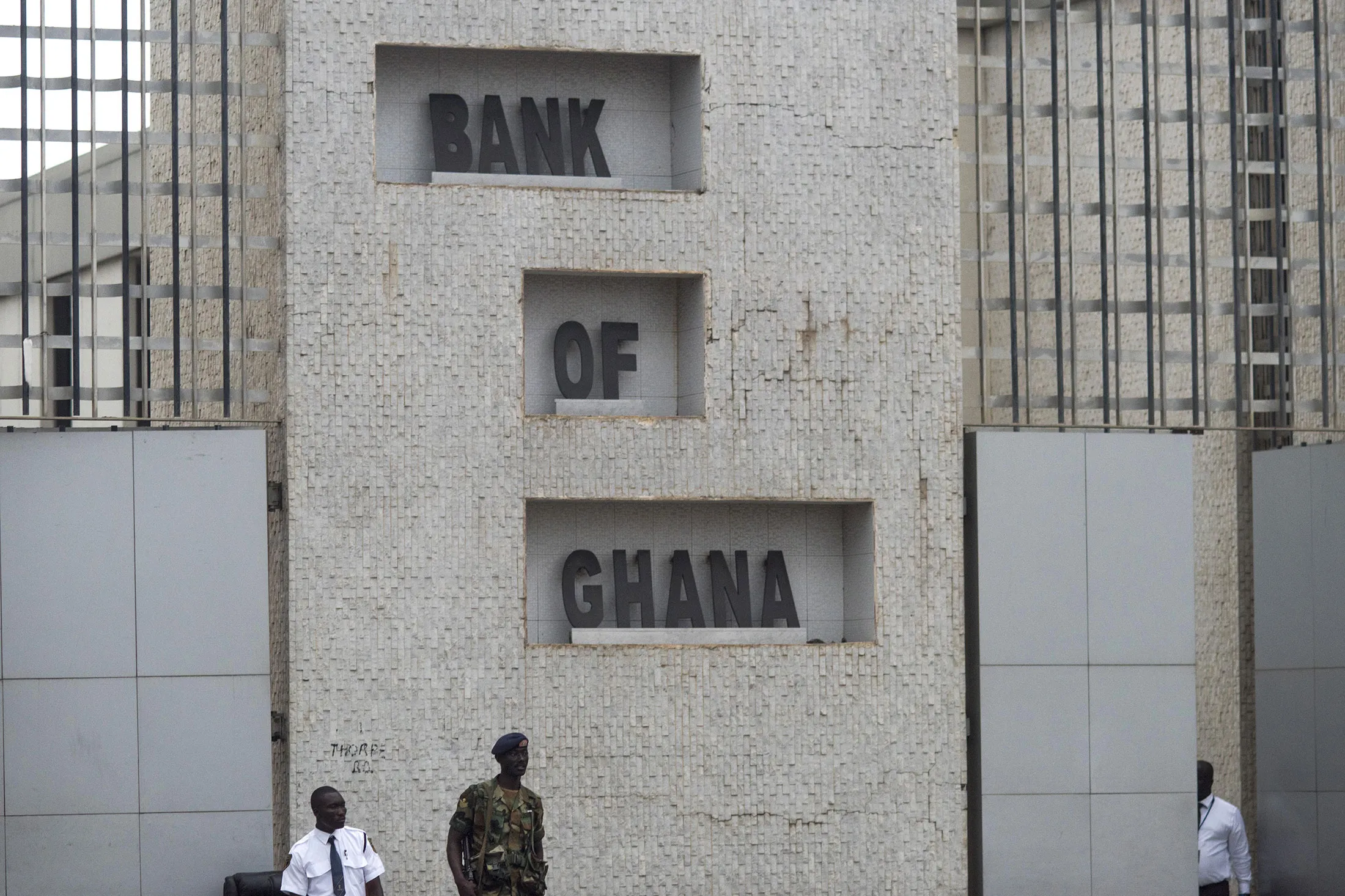 The Bank of Ghana, in Accra, Ghana.
