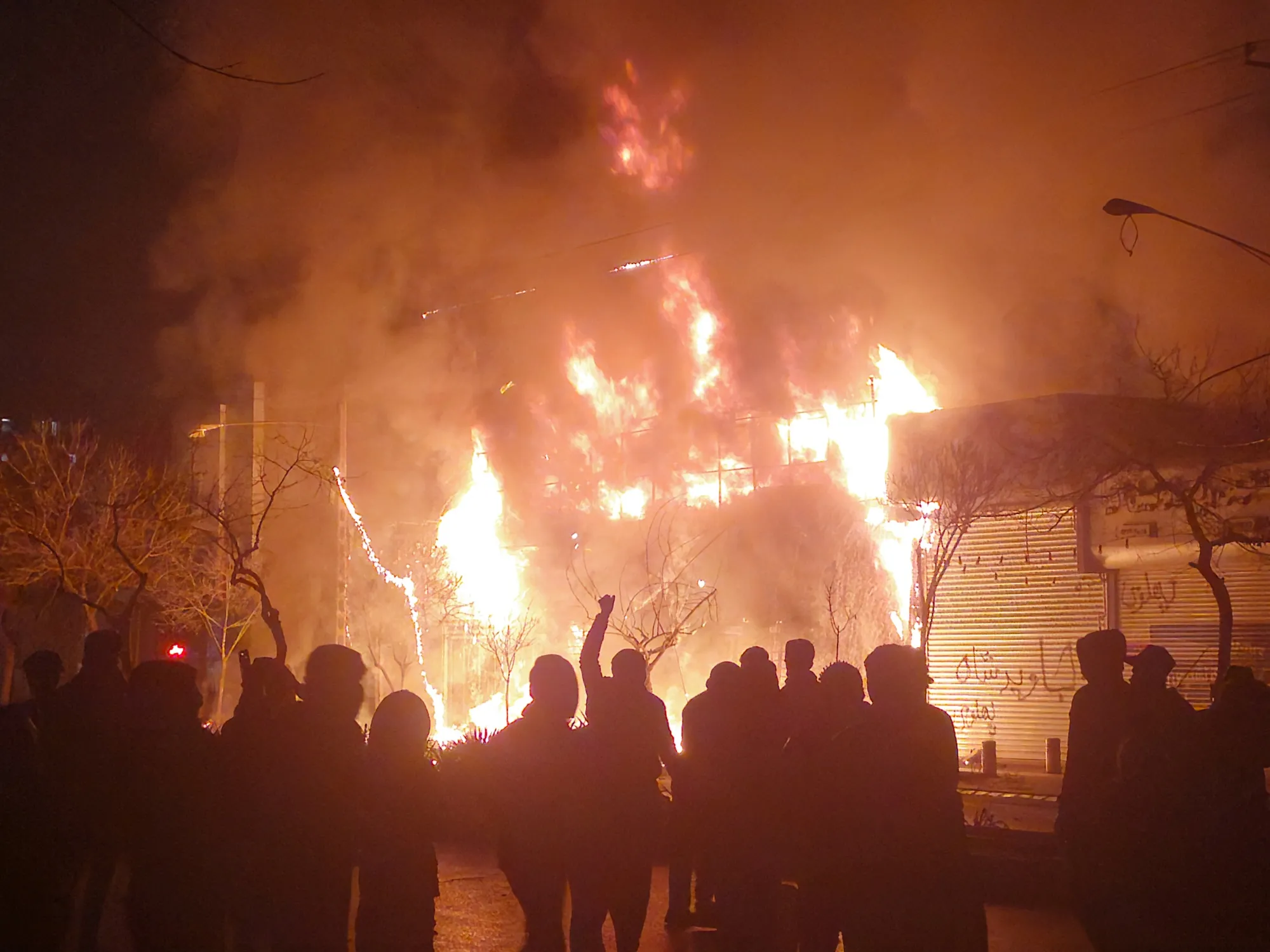 Protests-in-Iran-Mashhad-January-8