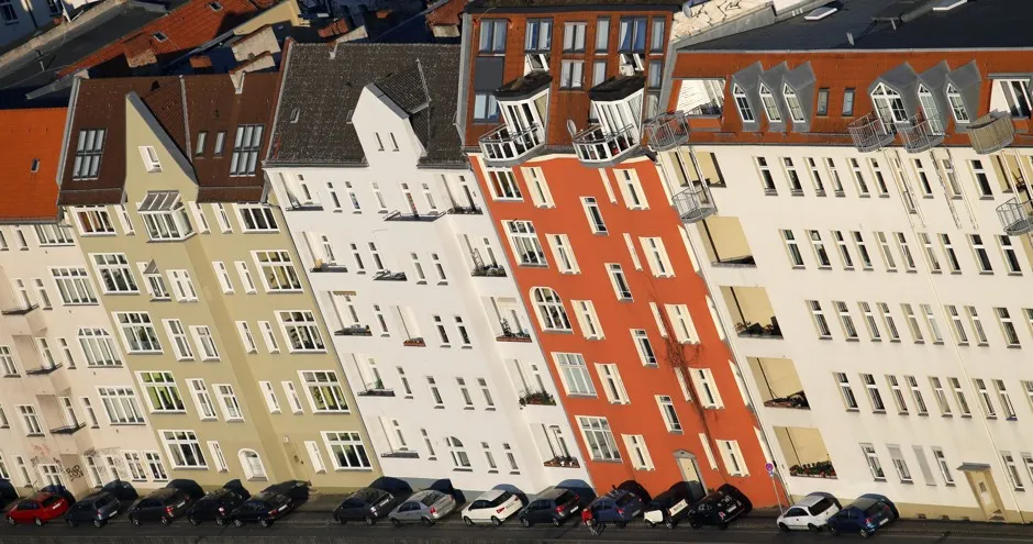 Apartment buildings in Berlin