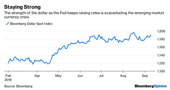 Emerging Markets Hear the Mighty Dollar Roar