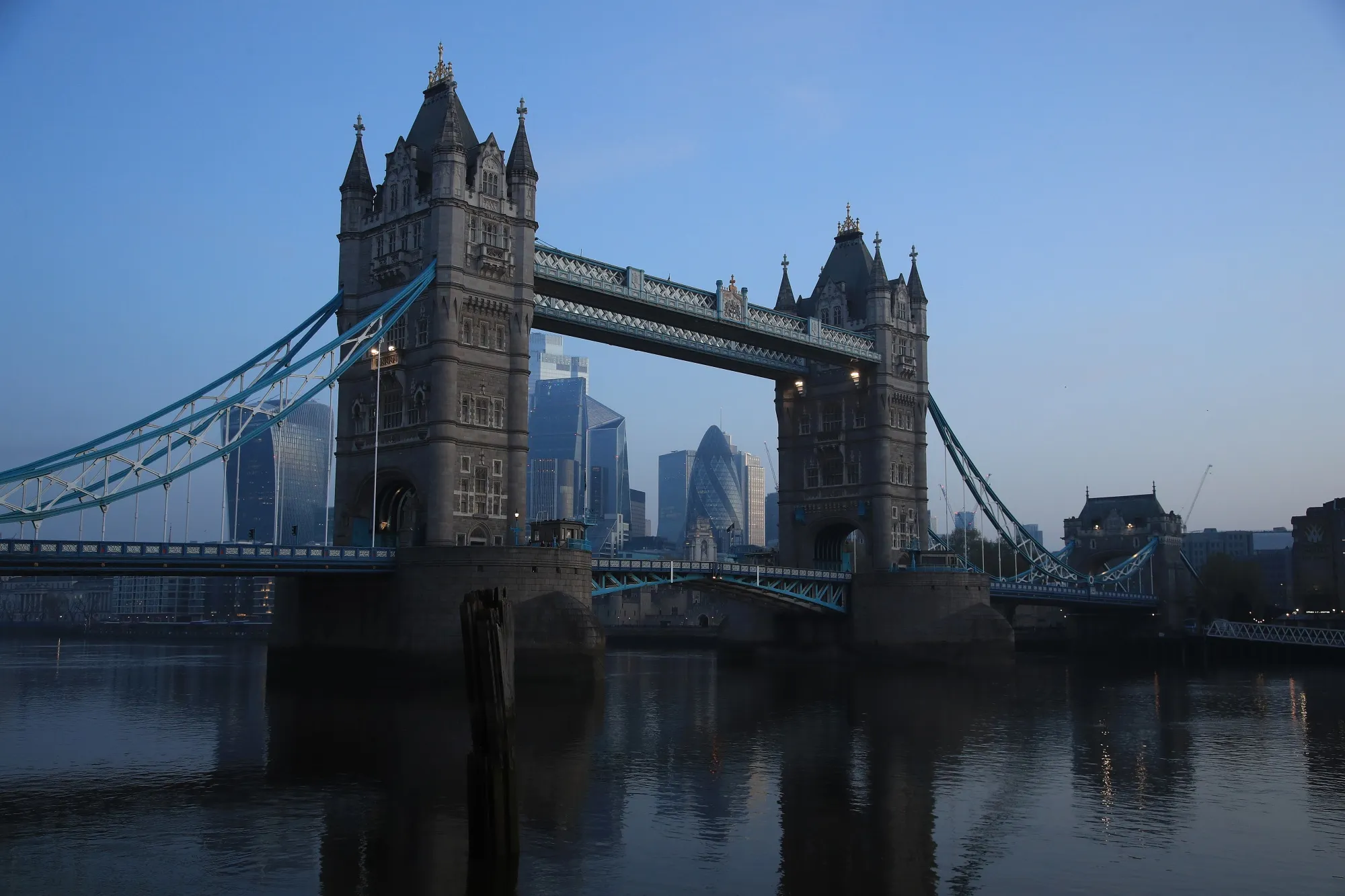 The City of London has gone silent.