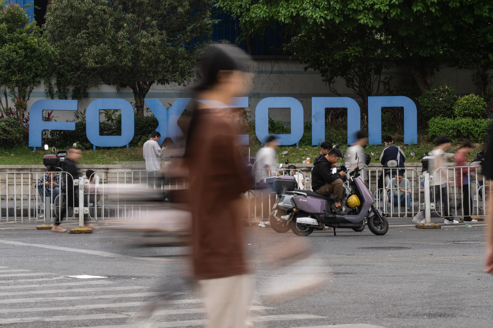 The Foxconn Technology Group's campus in Shenzhen.