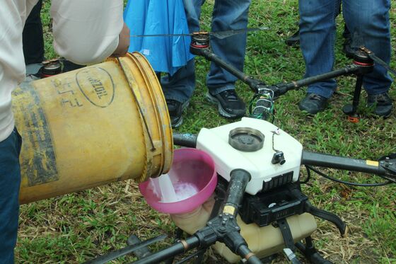 Drones Enlisted to Fight Fungus Blight in Thai Rubber Heartland