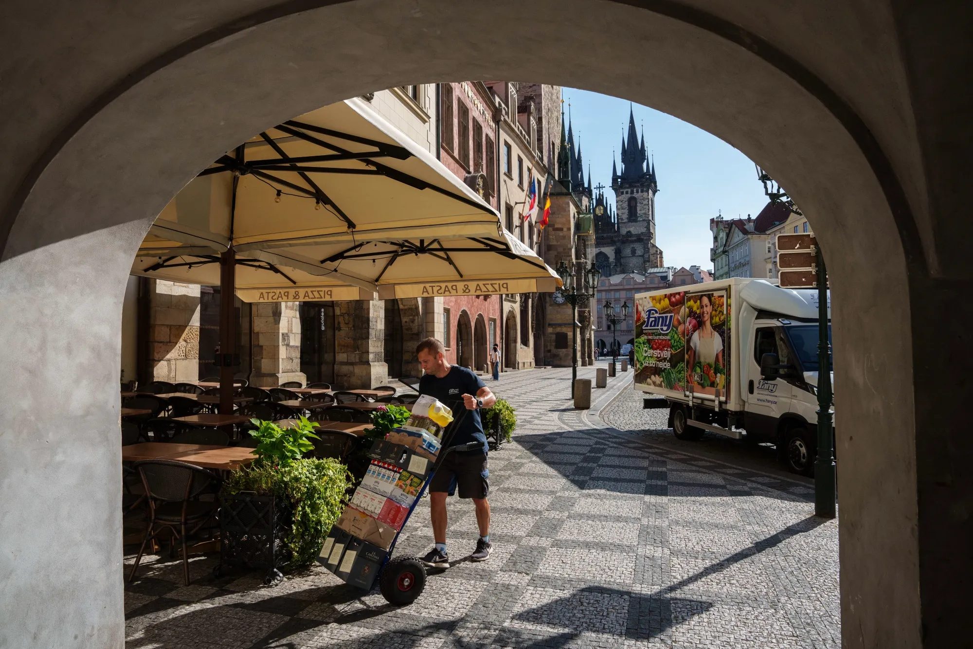 Czech consumer prices rose 2.9% from a year earlier.